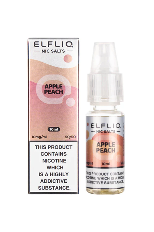 APPLE PEACH ICE ELFLIQ NIC SALT E-LIQUID