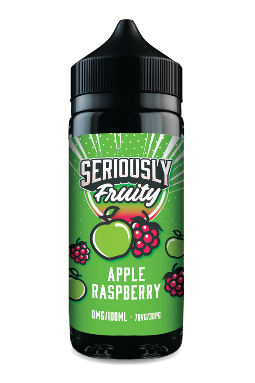 APPLE RASPBERRY SERIOUSLY FRUITY 100ML E-LIQUID