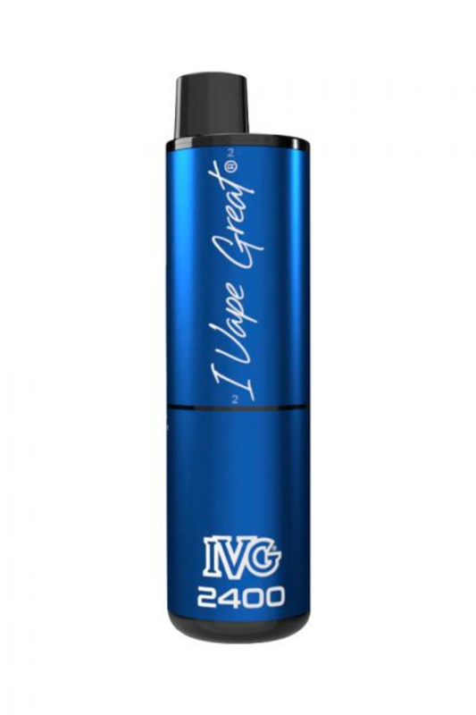 BLUEBERRY FUSION IVG 2400 DISPOSABLE VAPE