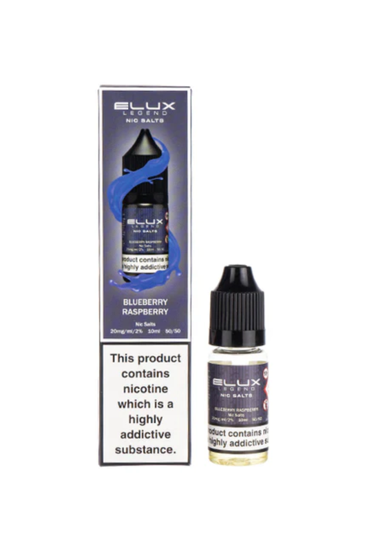 BLUEBERRY RASPBERRY ELUX NIC SALT E-LIQUID