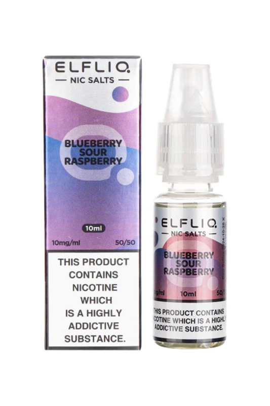 BLUEBERRY SOUR RASPBERRY ELFLIQ NIC SALT E-LIQUID