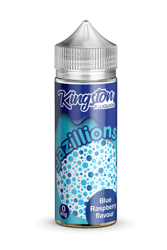 BLUE RASPBERRY KINGSTON GAZILLIONS 100ML SHORTFILL E-LIQUID