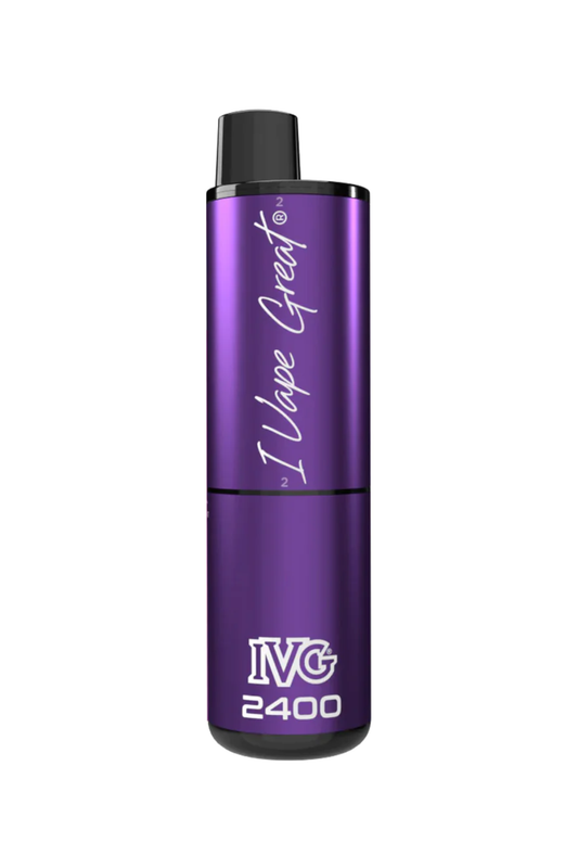 BLUE RAZZ CHERRY IVG 2400 DISPOSABLE VAPE