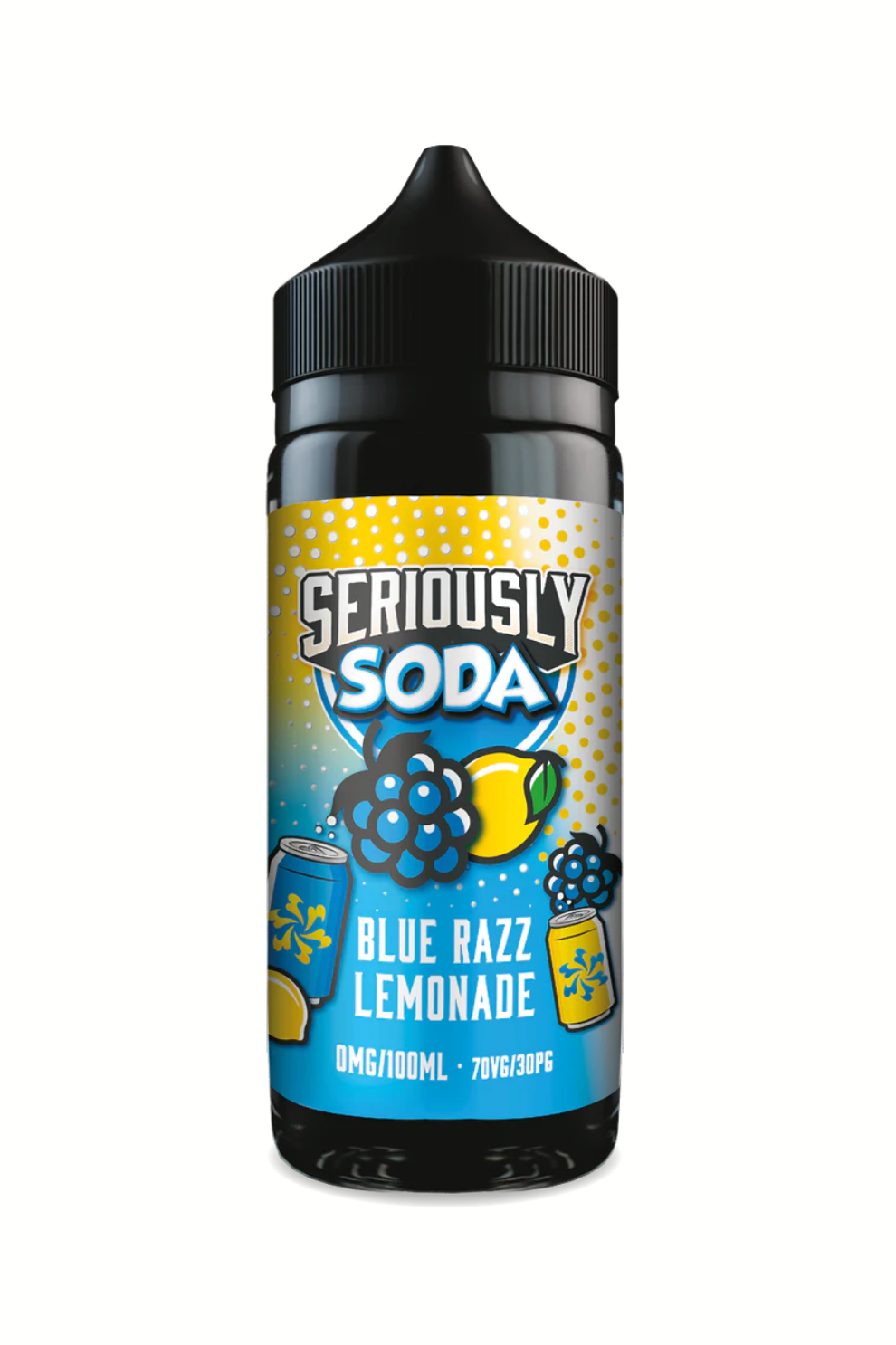 BLUE RAZZ LEMONADE SERIOUSLY SODA 100ML E-LIQUID