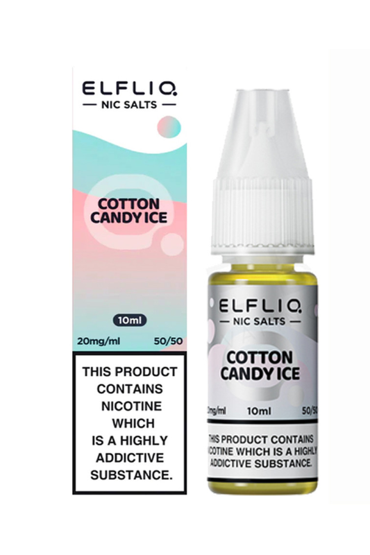 COTTON CANDY ICE ELFLIQ NIC SALT E-LIQUID