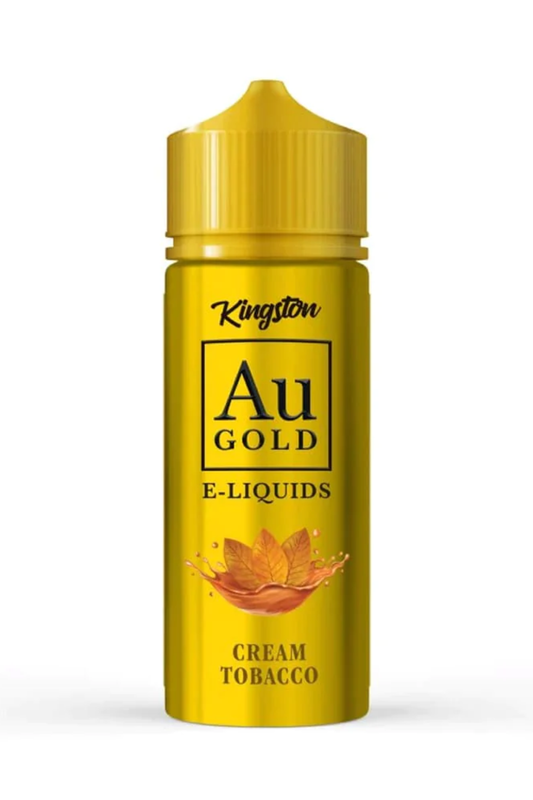 CREAM TOBACCO KINGSTON AU GOLD 100ML SHORTFILL E-LIQUID