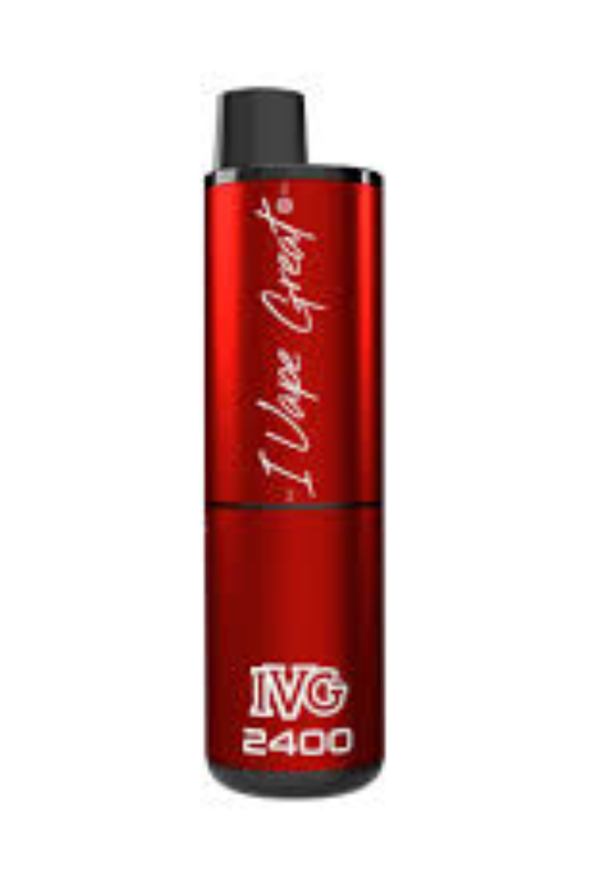 FIZZY CHERRY IVG 2400 DISPOSABLE VAPE