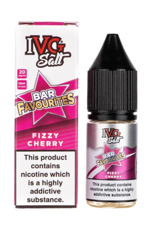 FIZZY CHERRY IVG NIC SALT E-LIQUID