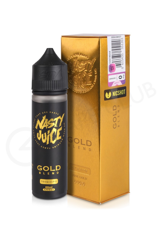 GOLD BLEND NASTY JUICE 60ML SHORTFILL E-LIQUID