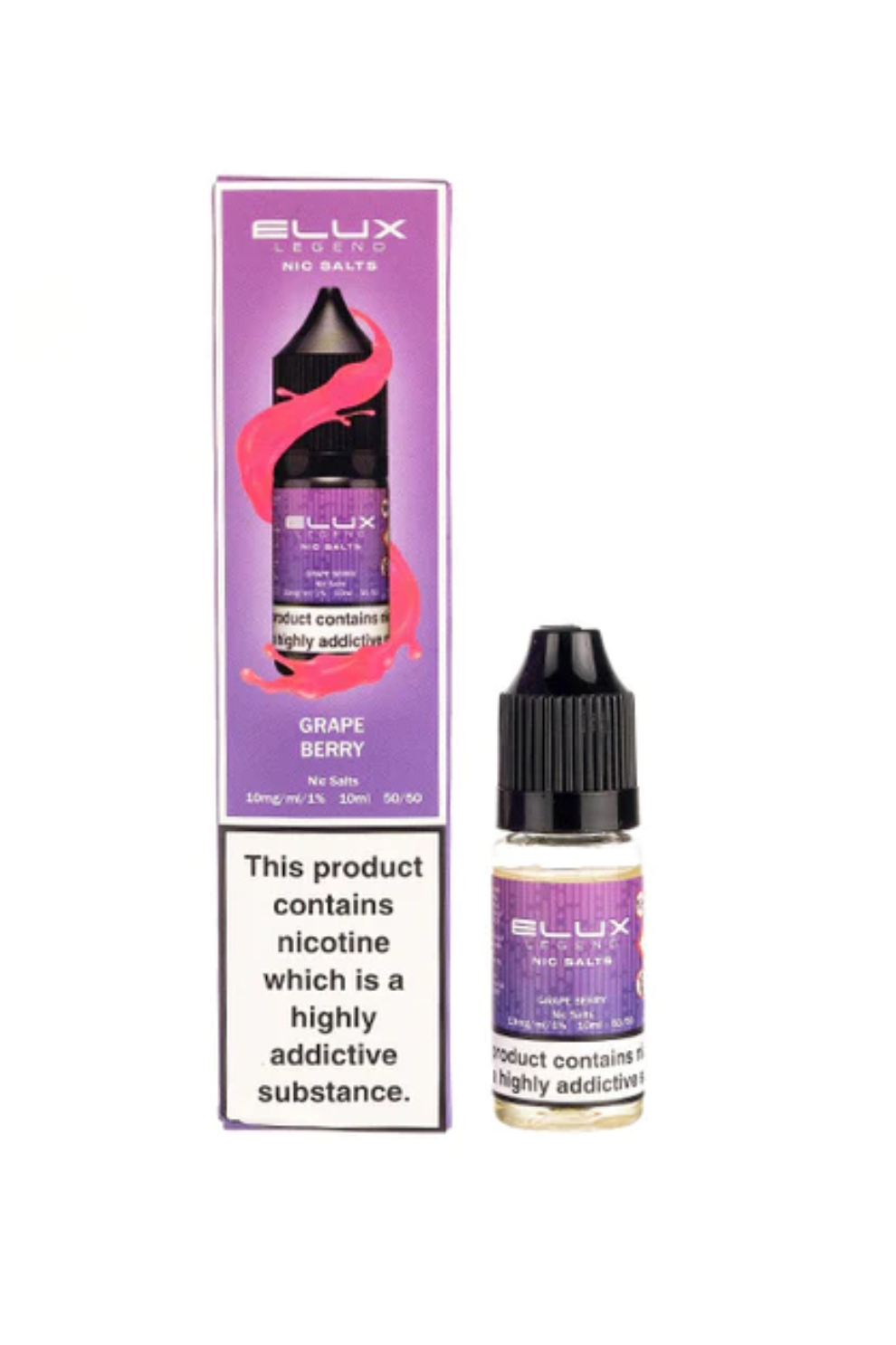 GRAPE BERRY ELUX NIC SALT E-LIQUID