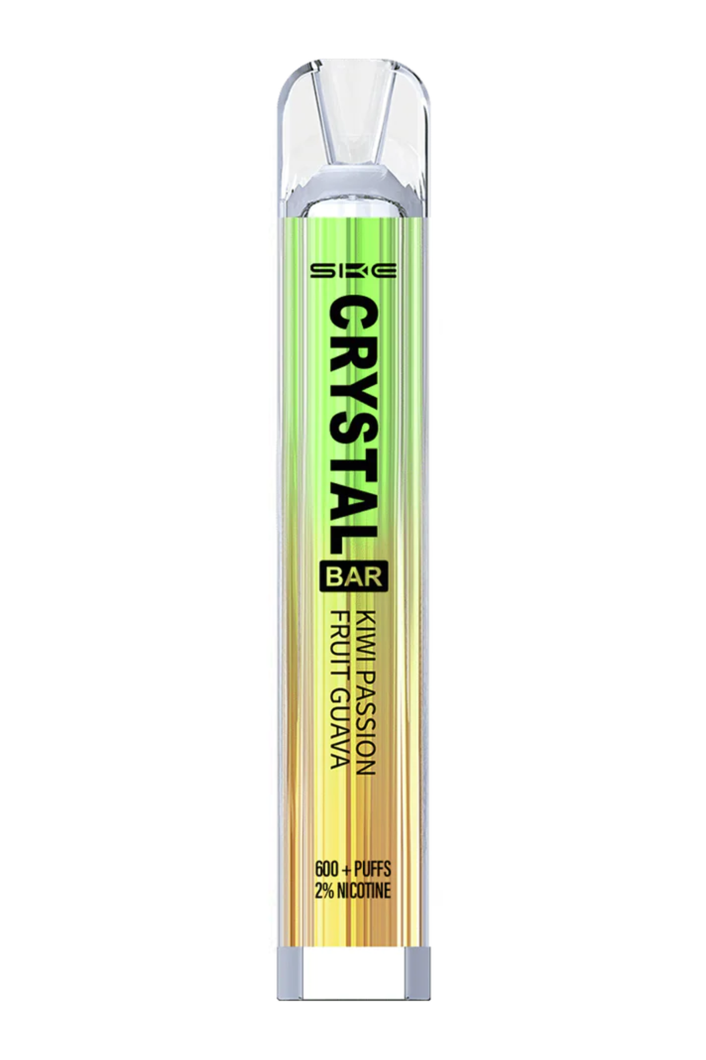 KIWI PASSIONFRUIT GUAVA SKE CRYSTAL BAR 600 DISPOSABLE VAPE