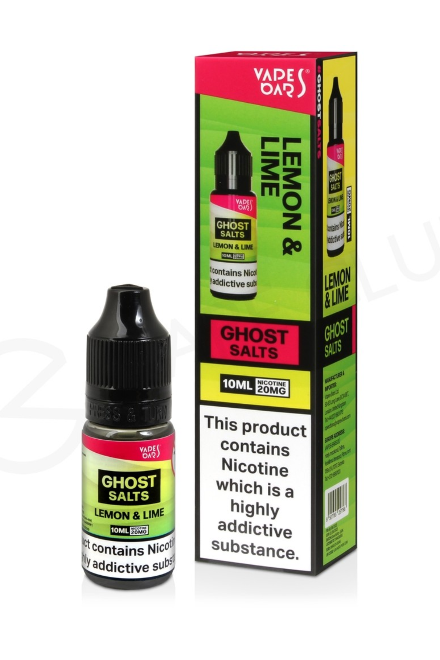 LEMON & LIME GHOST NIC SALT E-LIQUID