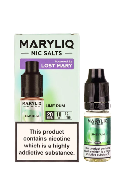 LIME RUM MARYLIQ NIC SALT E-LIQUID