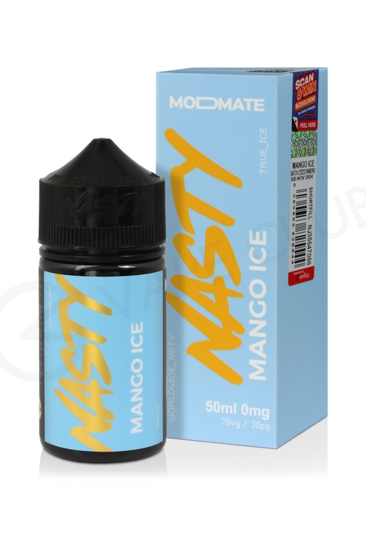 MANGO ICE NASTY JUICE 50ML SHORTFILL E-LIQUID