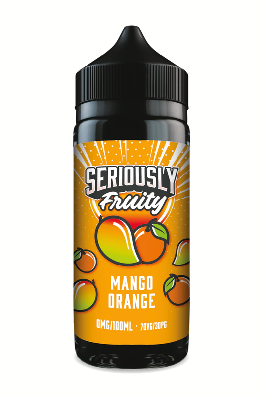 MANGO ORANGE SERIOUSLY FRUITY 100ML E-LIQUID