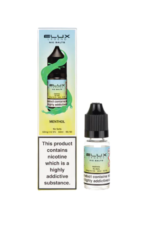 MENTHOL ELUX NIC SALT E-LIQUID