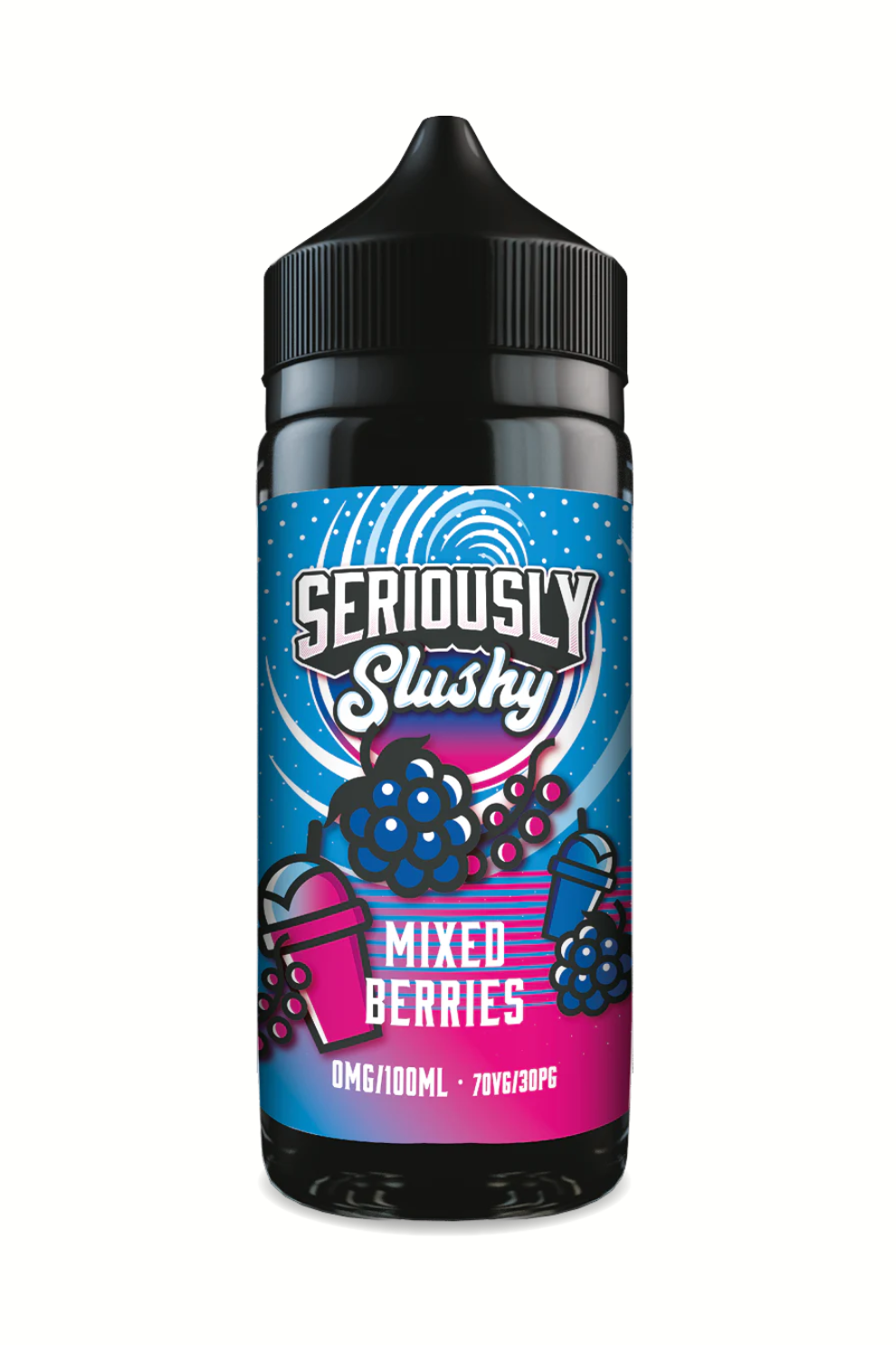 MIXED BERRIES SERIOUSLY SLUSHY 100ML E-LIQUID