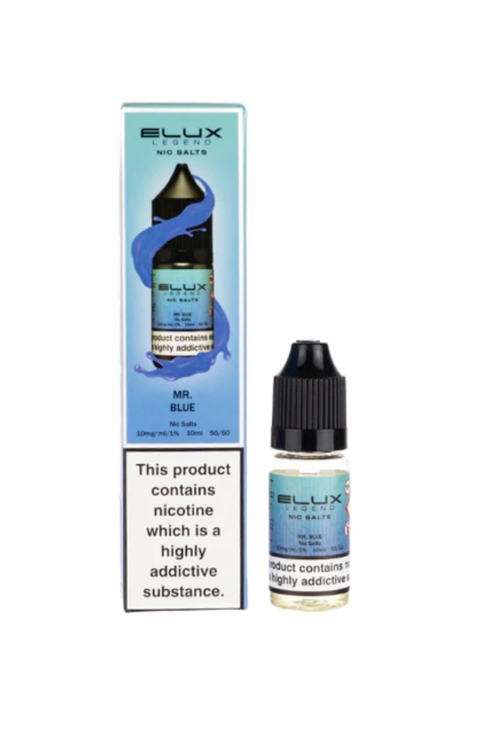 MR BLUE ELUX NIC SALT E-LIQUID