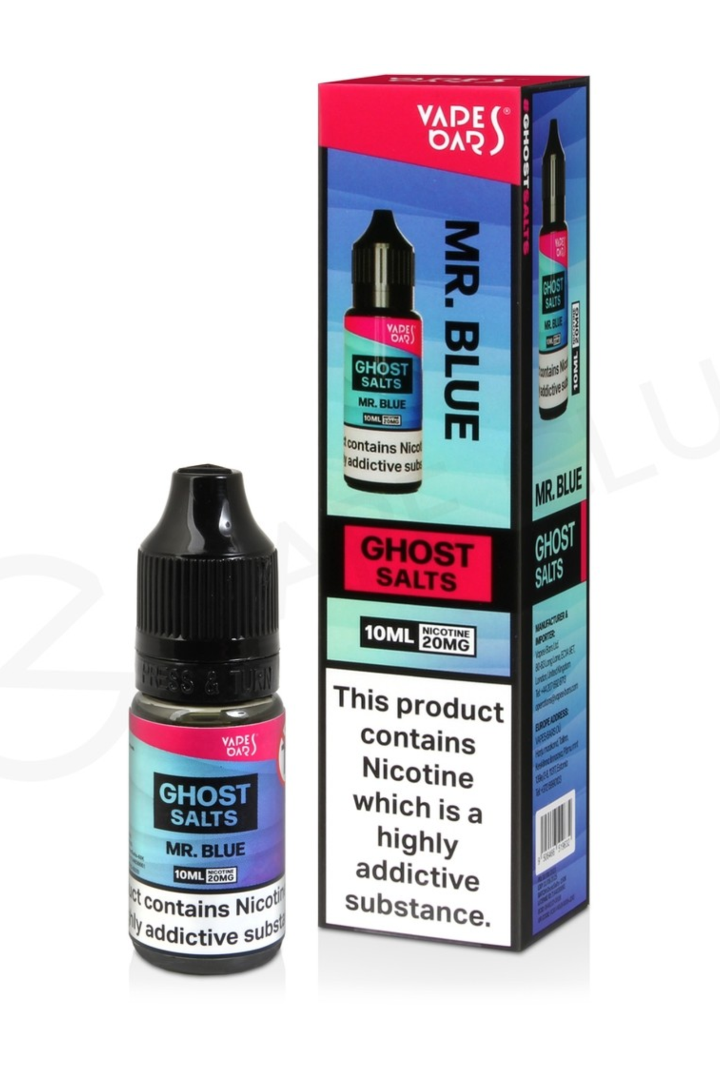 MR BLUE GHOST NIC SALT E-LIQUID