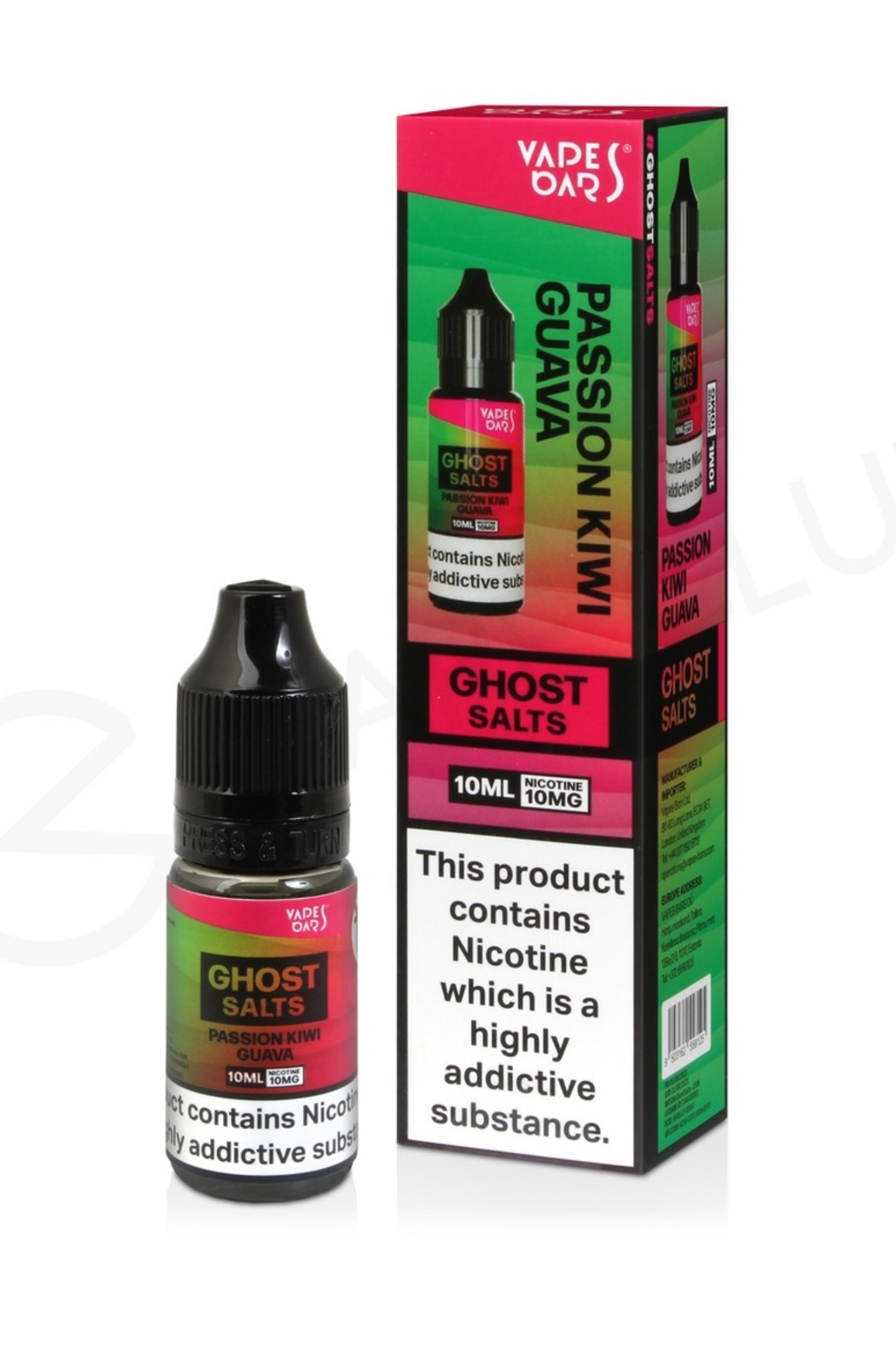 PASSION KIWI GUAVA GHOST NIC SALT E-LIQUID