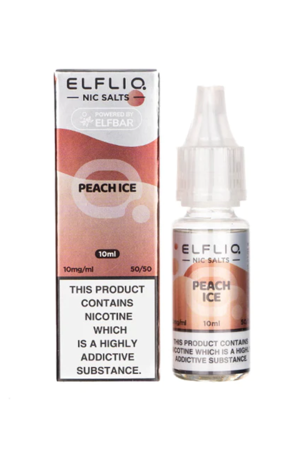 PEACH ICE ELFLIQ NIC SALT E-LIQUID