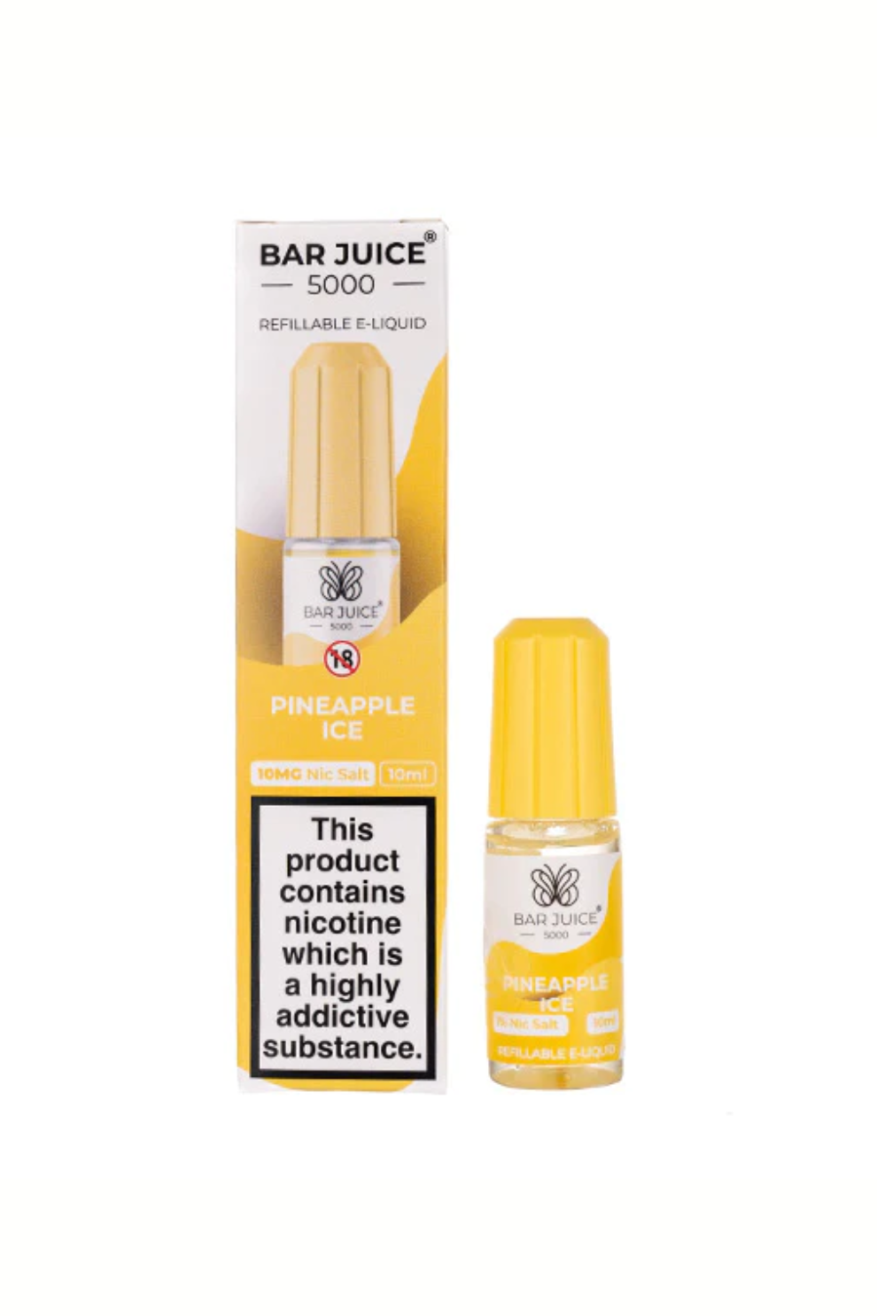 PINEAPPLE ICE BAR JUICE 5000 NIC SALT E-LIQUID