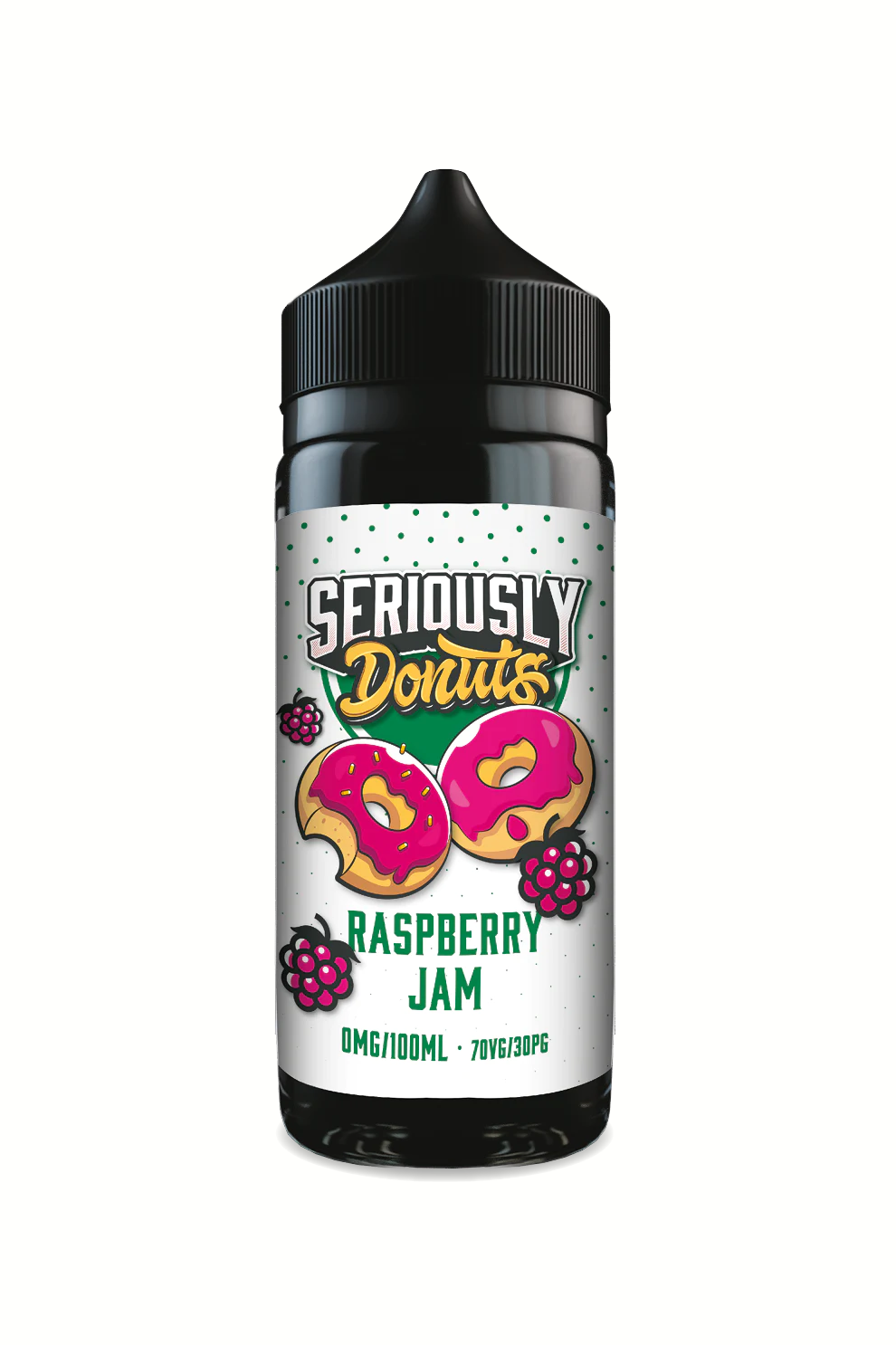 RASPBERRY JAM SERIOUSLY DONUTS 100ML E-LIQUID