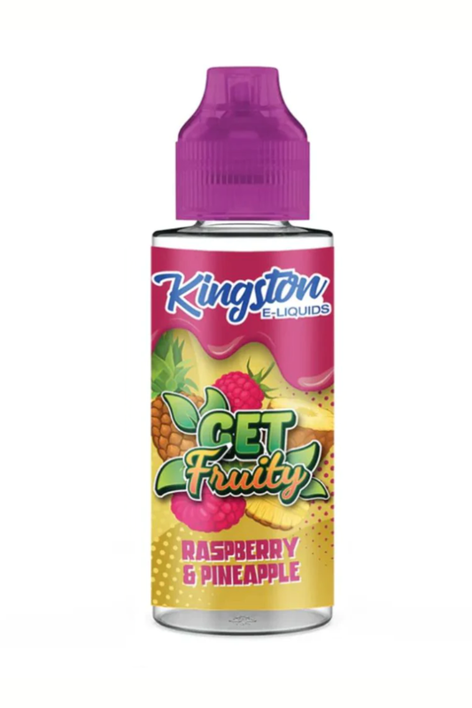 RASPBERRY & PINEAPPLE KINGSTON 100ML SHORTFILL E-LIQUID