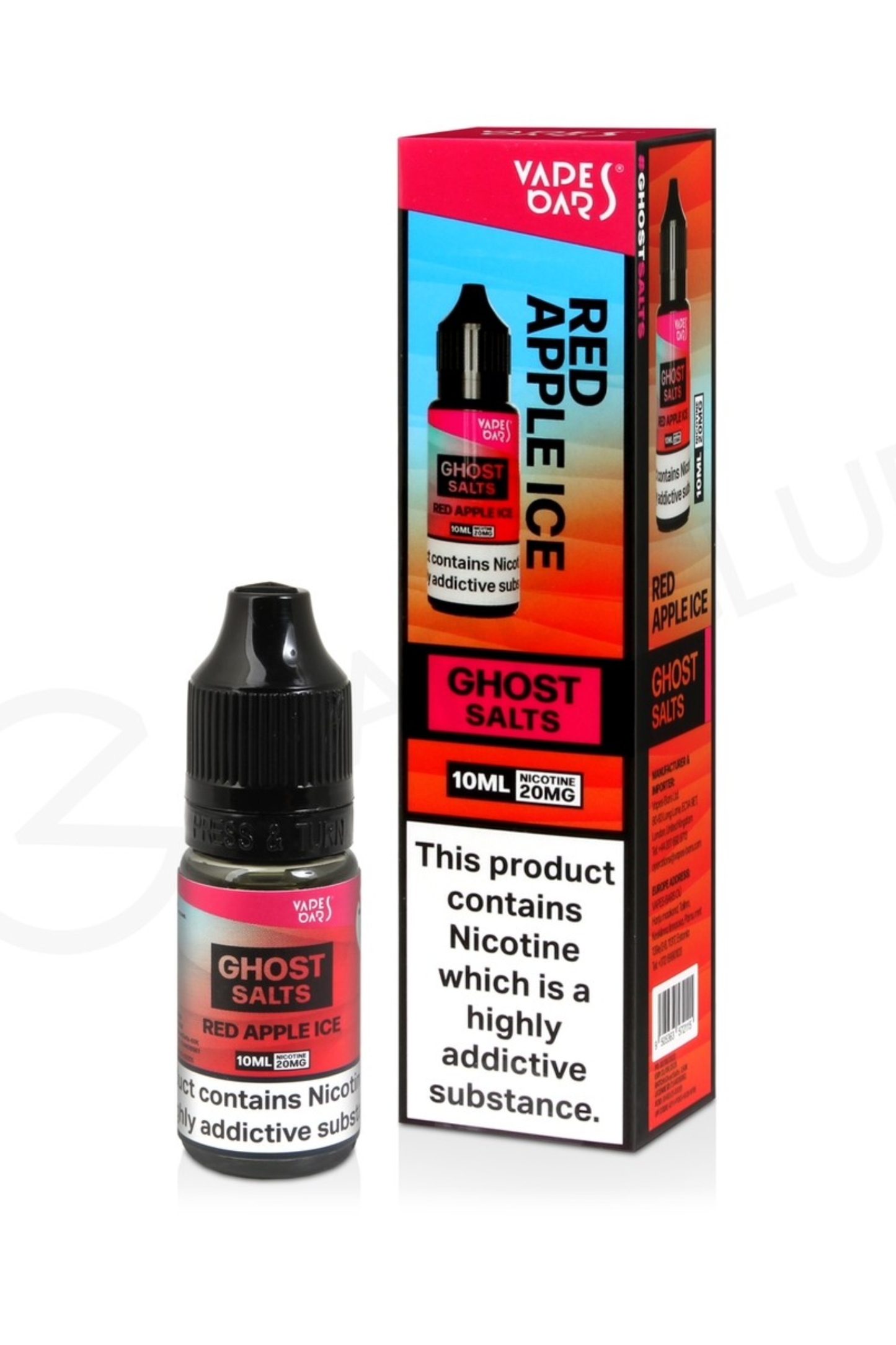 RED APPLE ICE GHOST NIC SALT E-LIQUID