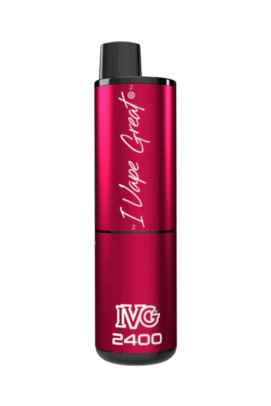 RED APPLE ICE IVG 2400 DISPOSABLE VAPE