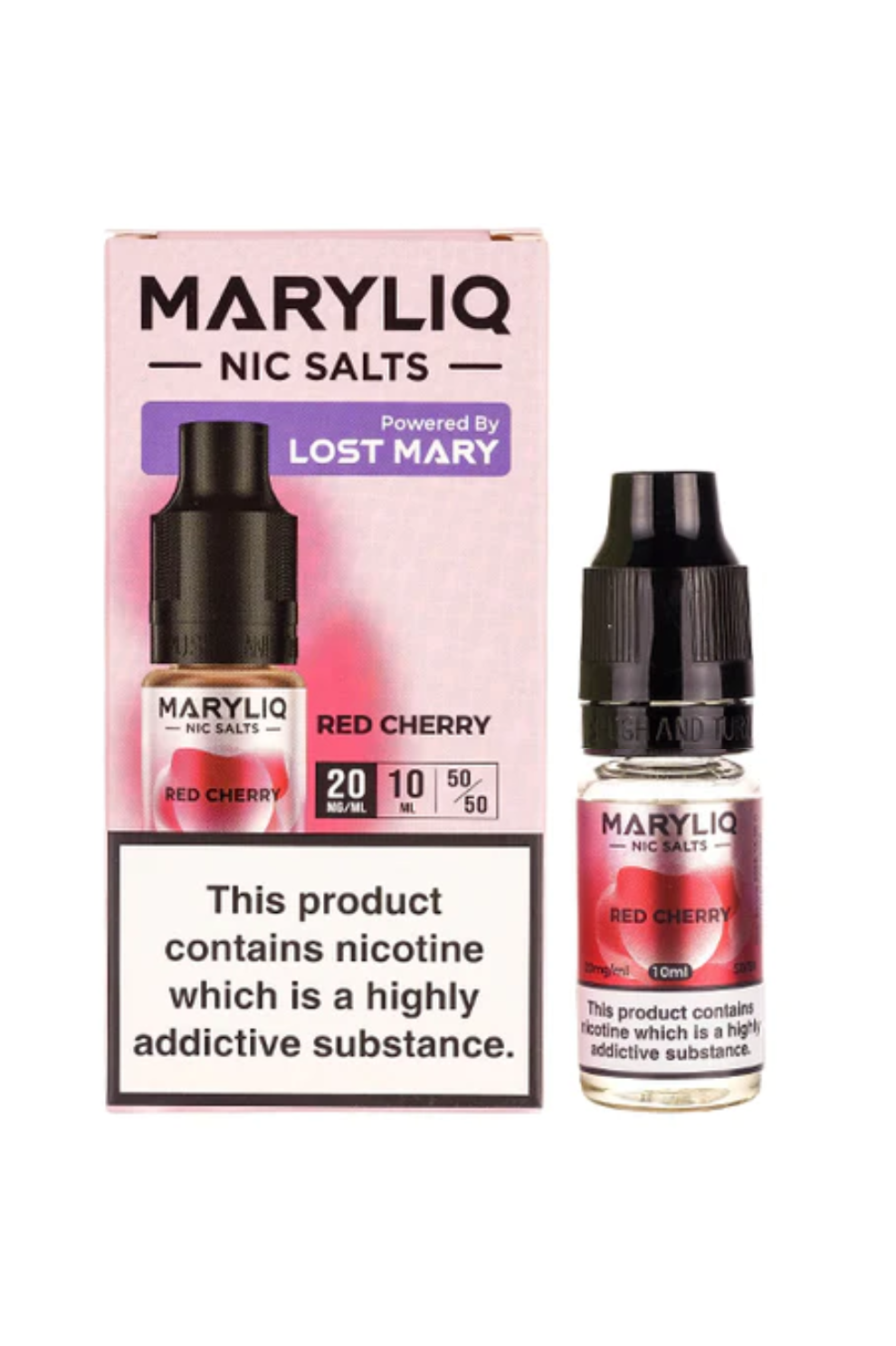 RED CHERRY MARYLIQ NIC SALT E-LIQUID