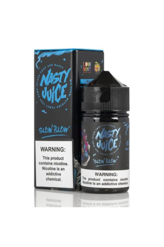 SLOW BLOW NASTY JUICE 50ML SHORTFILL E-LIQUID