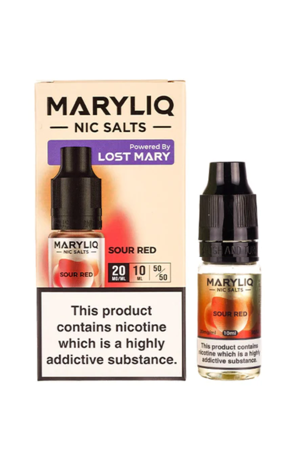 SOUR RED MARYLIQ NIC SALT E-LIQUID