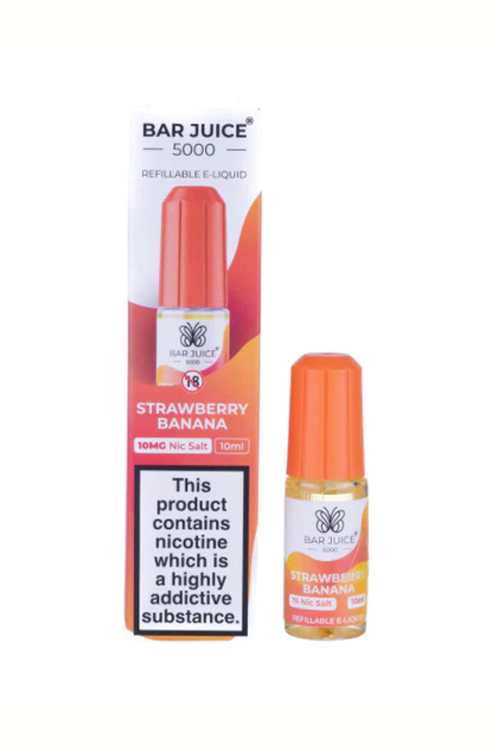 STRAWBERRY BANANA BAR JUICE 5000 NIC SALT E-LIQUID