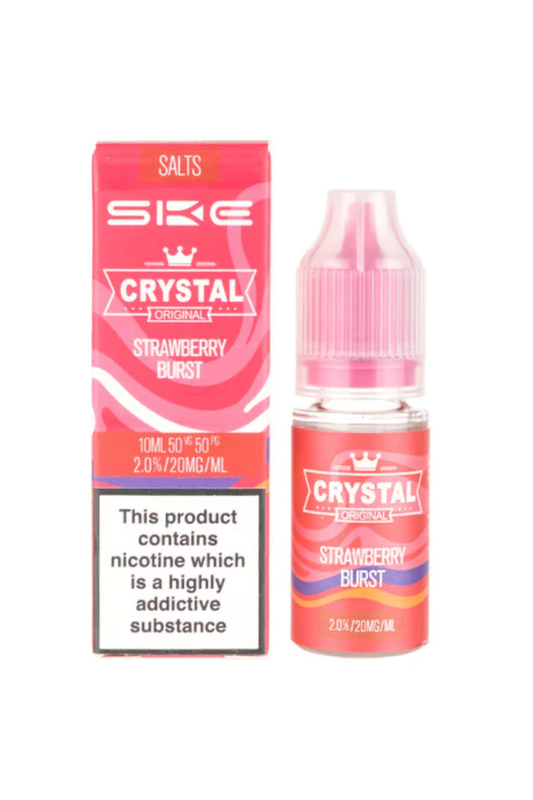 STRAWBERRY BURST SKE CRYSTAL NIC SALT E-LIQUID