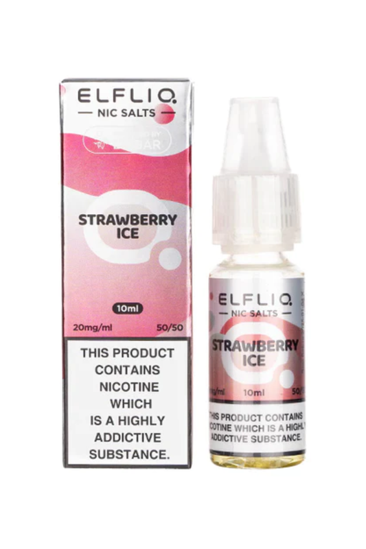 STRAWBERRY ICE ELFLIQ NIC SALT E-LIQUID