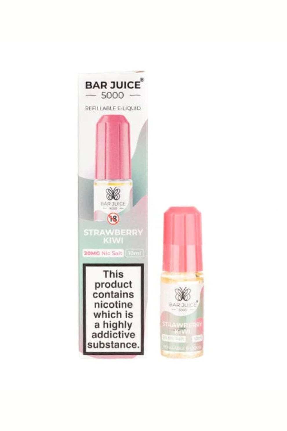 STRAWBERRY KIWI BAR JUICE 5000 NIC SALT E-LIQUID