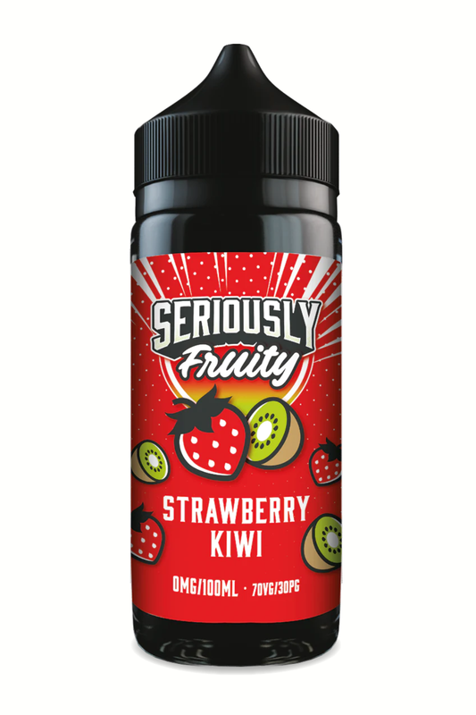 STRAWBERRY KIWI SERIOUSLY FRUITY 100ML E-LIQUID