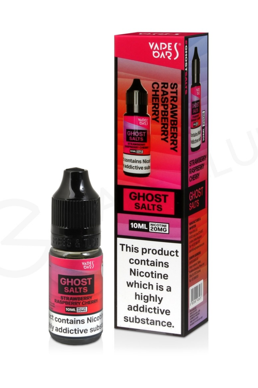 STRAWBERRY RASPBERRY CHERRY GHOST NIC SALT E-LIQUID