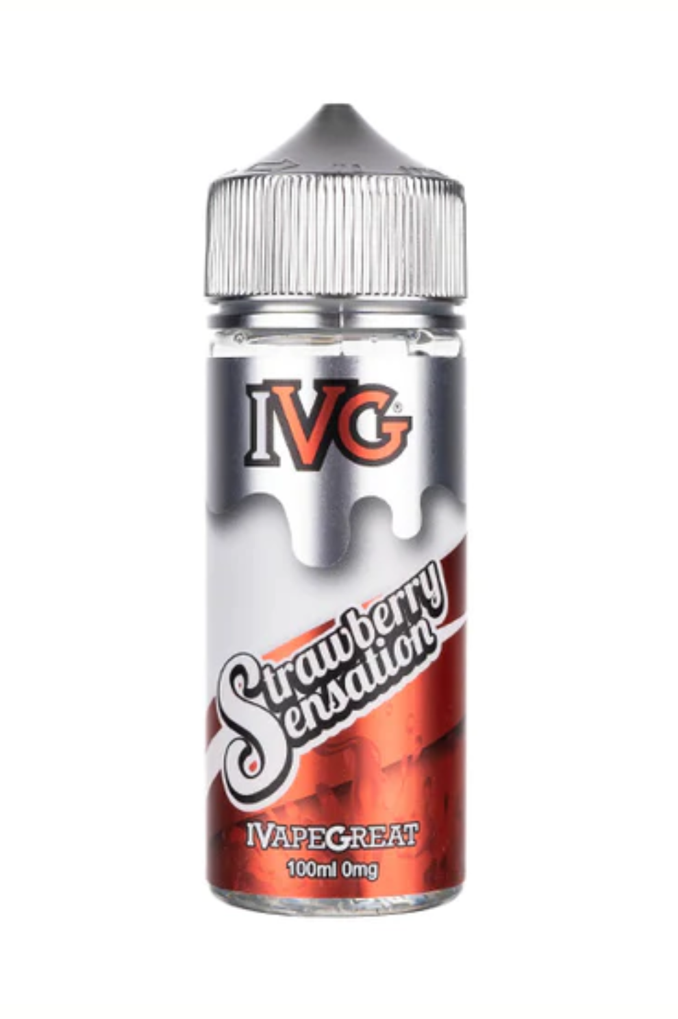 STRAWBERRY SENSATION IVG 100ML SHORTFILL E-LIQUID