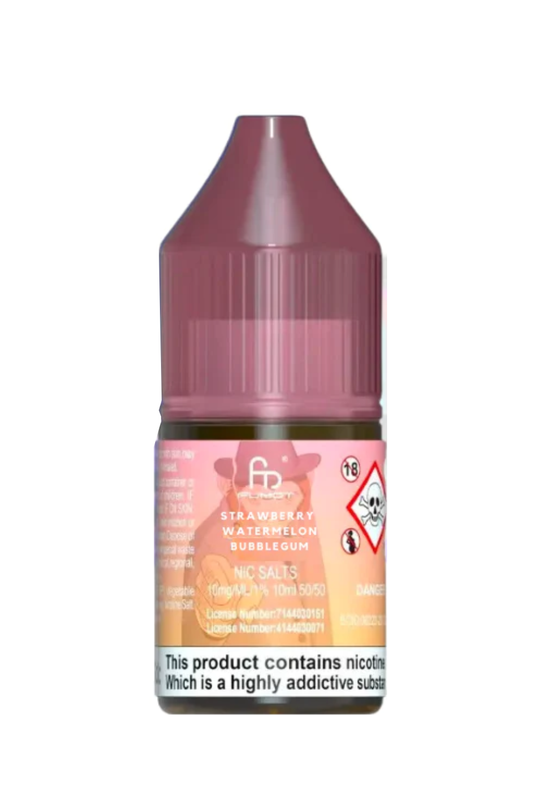 STRAWBERRY WATERMELON BUBBLEGUM R AND M TORNADO 7000 NIC SALT E-LIQUID