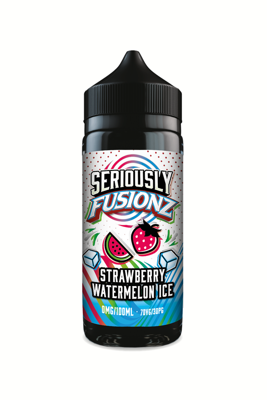 STRAWBERRY WATERMELON ICE SERIOUSLY FUSIONZ 100ML E-LIQUID