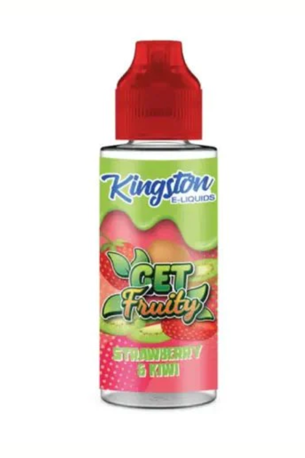 STRAWBERRY & KIWI KINGSTON 100ML SHORTFILL E-LIQUID