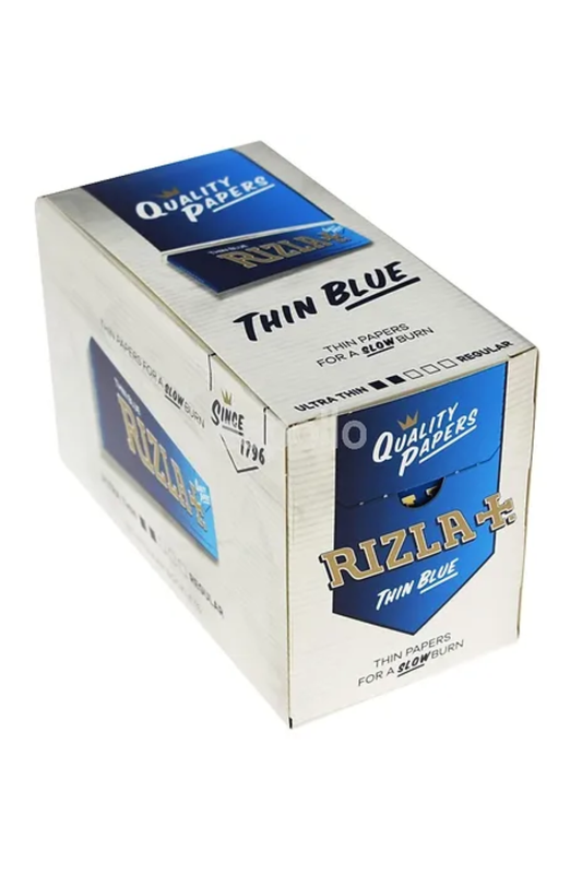 THIN BLUE STANDARD RIZLA, BOX OF 100 BOOKLETS