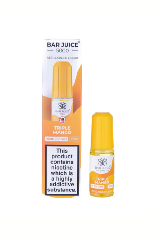 TRIPLE MANGO BAR JUICE 5000 NIC SALT E-LIQUID