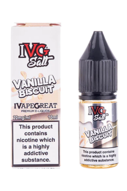 VANILLA BISCUIT IVG NIC SALT E-LIQUID