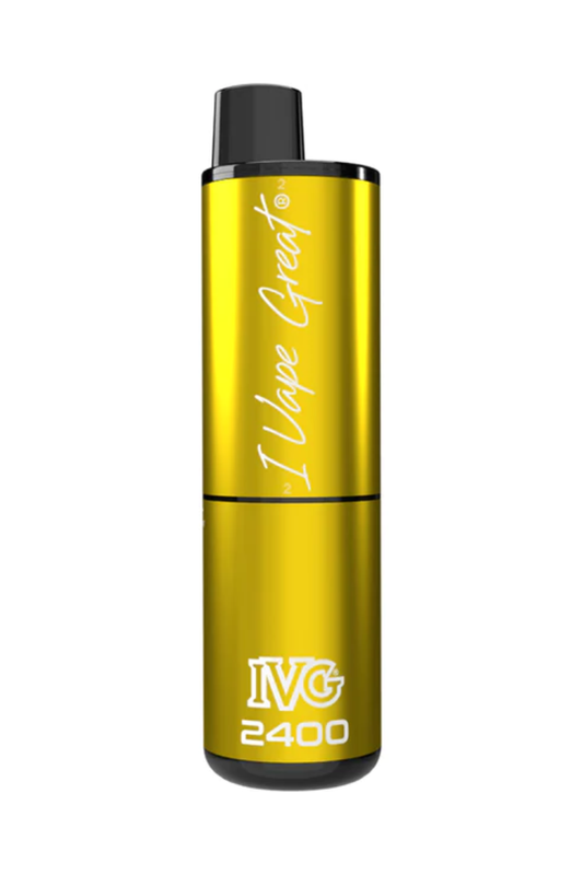 YELLOW EDITION IVG 2400 DISPOSABLE VAPE