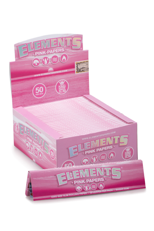 ELEMENTS PINK PAPERS, BOX OF 50