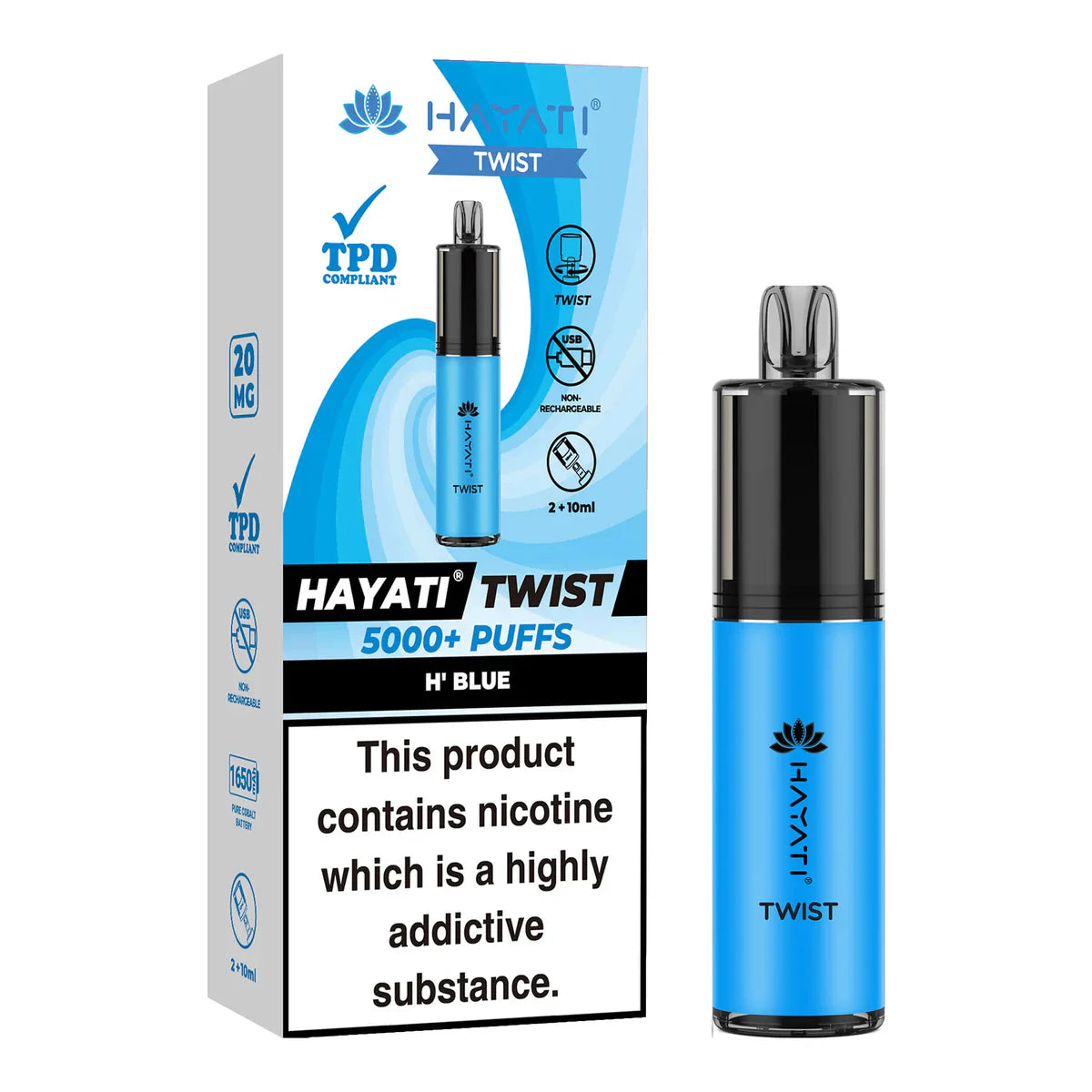 H' Blue - HAYATI TWIST